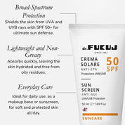 Crema Solare Anti-età SPF 50